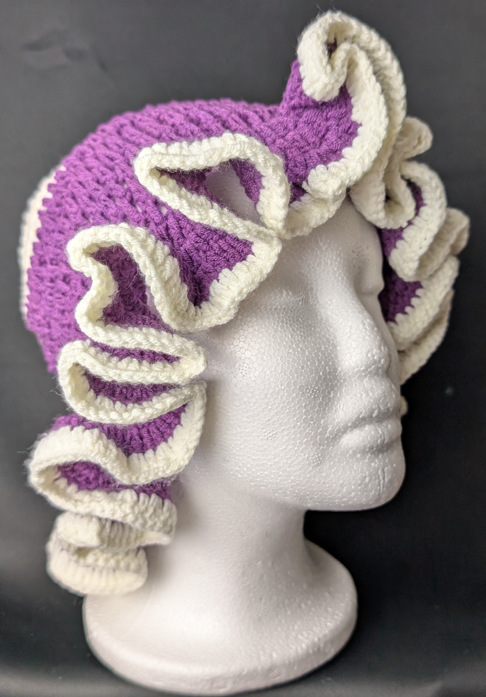 Purple & White