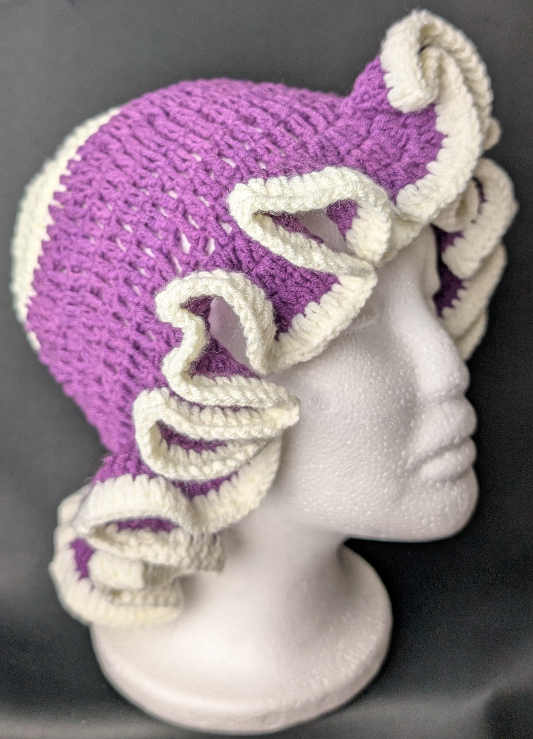 Purple & White