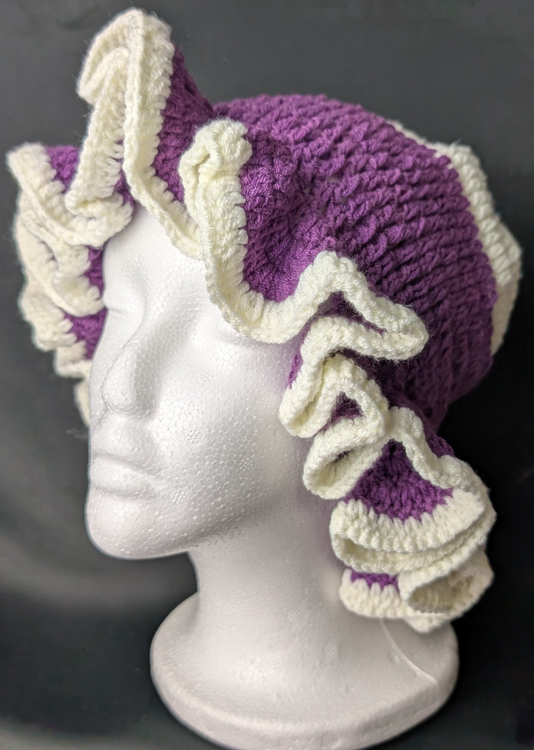 Purple & White