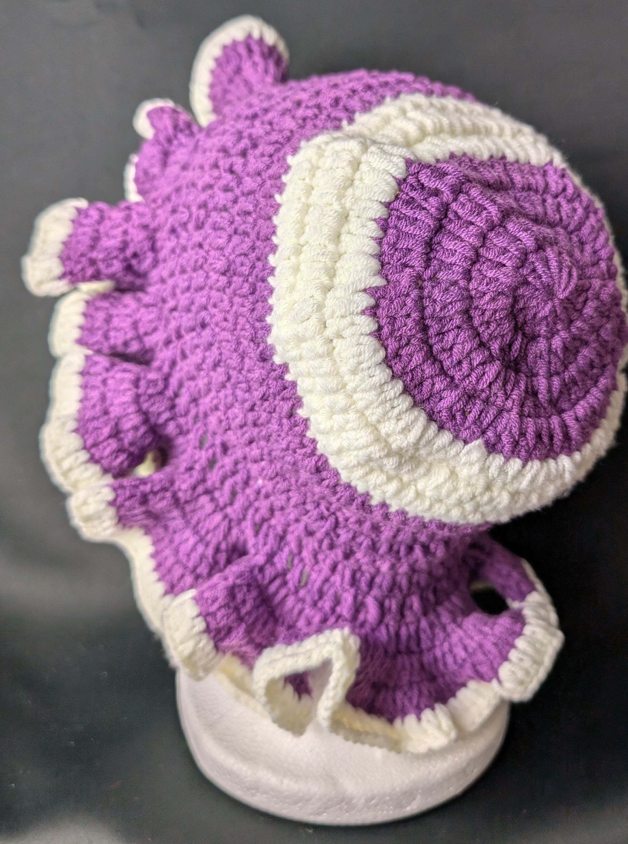 Purple & White